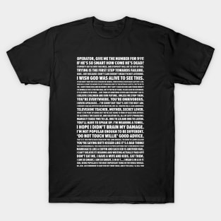 Homer Quotes T-Shirt